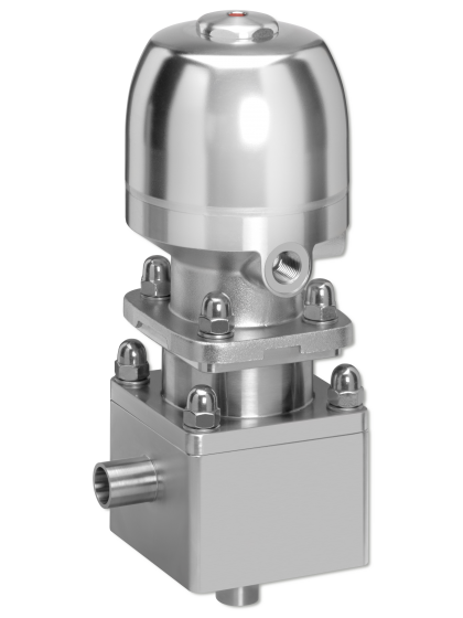 ASEPTIC CONTROL VALVE FOR LOW FLOW RATES